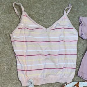 Crop top pink